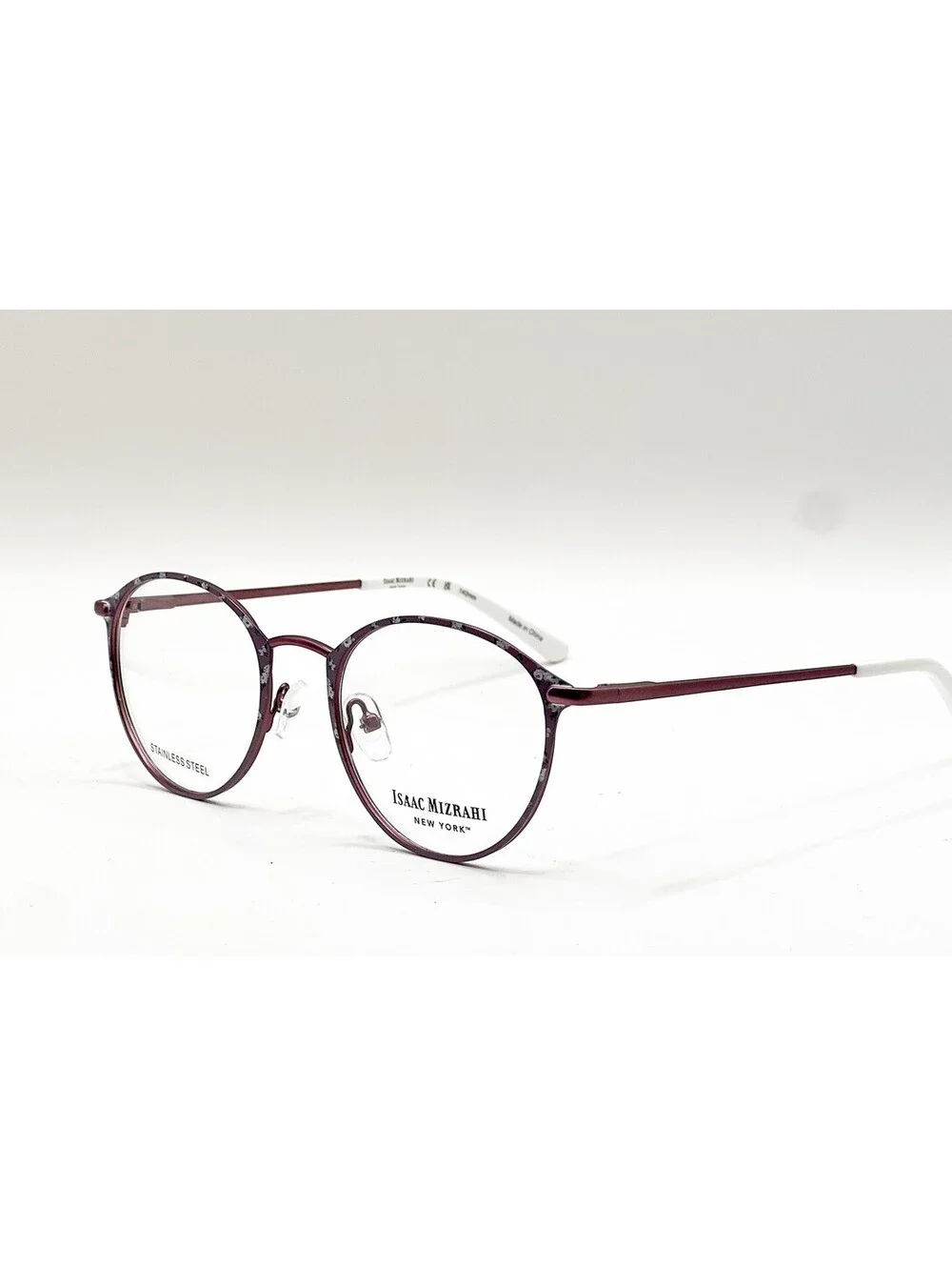 Isaac Mizrahi IM30059 RO Rose Round Authentic Eyeglass Frames 50-20